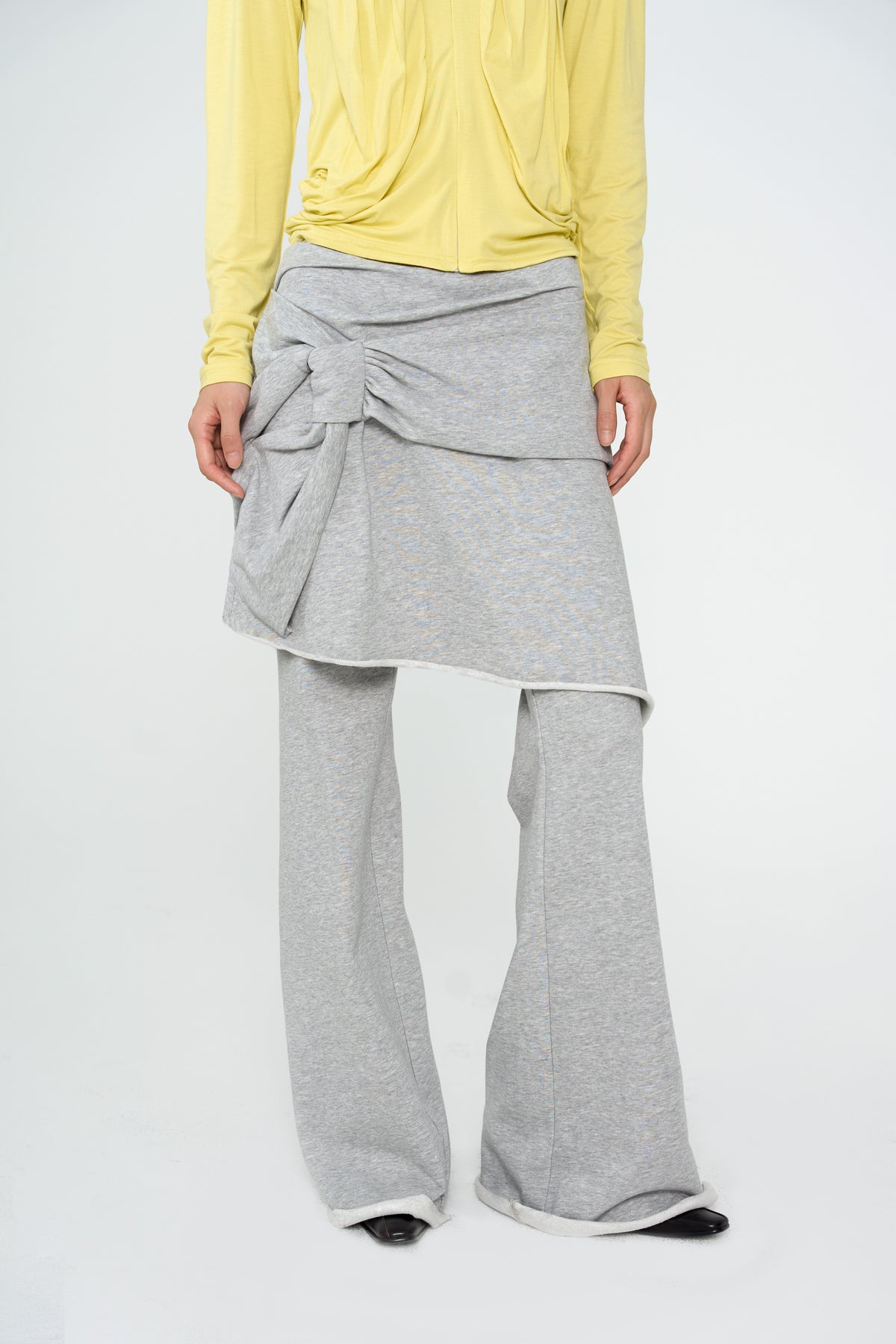 Low Waist Sweatpants Skirt