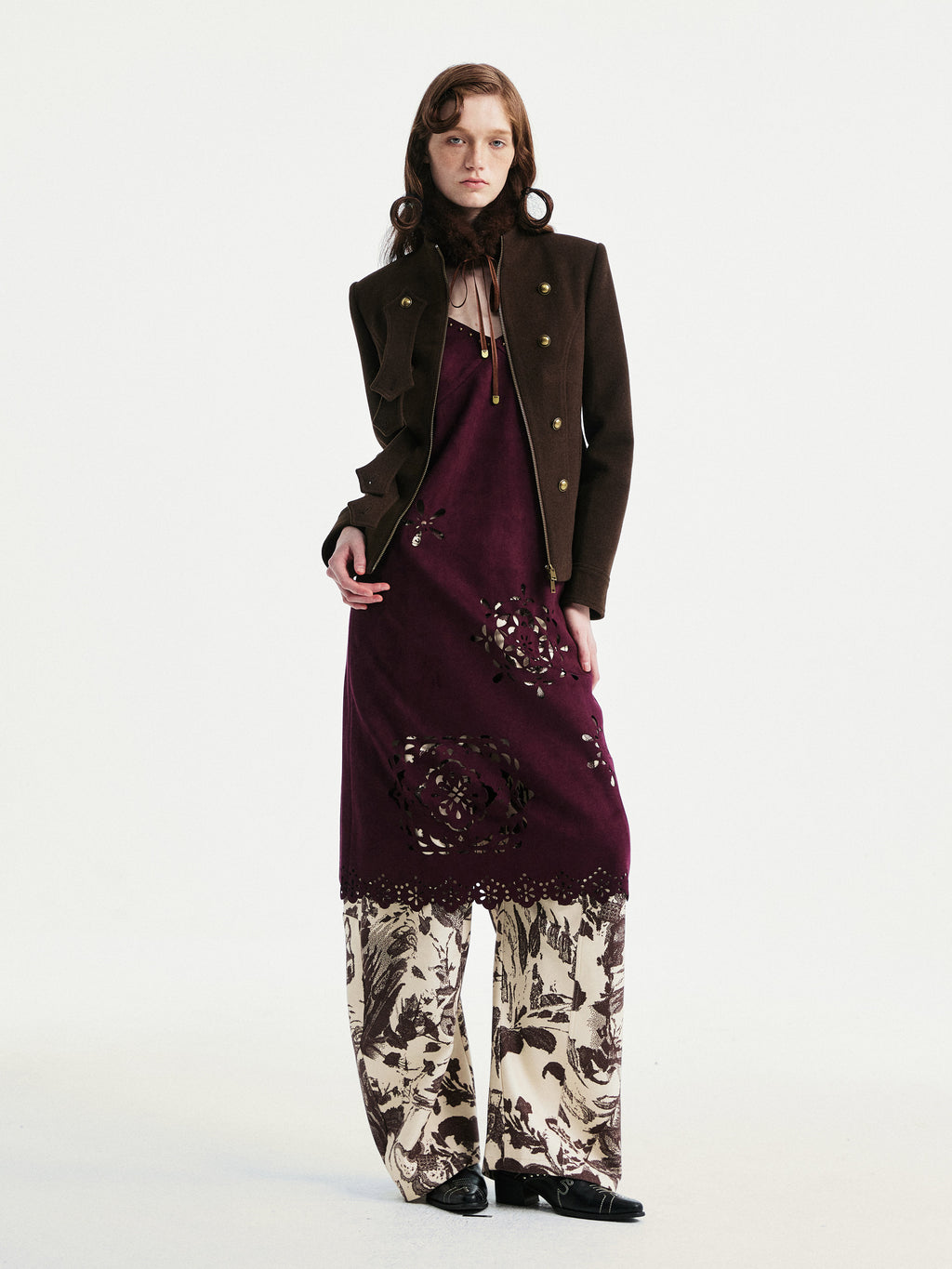 Suede style Dress