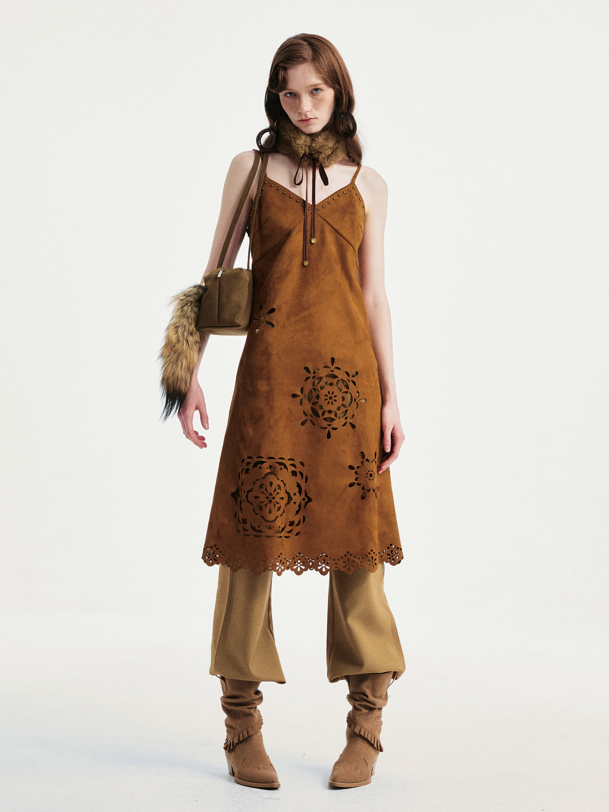 Suede style Dress