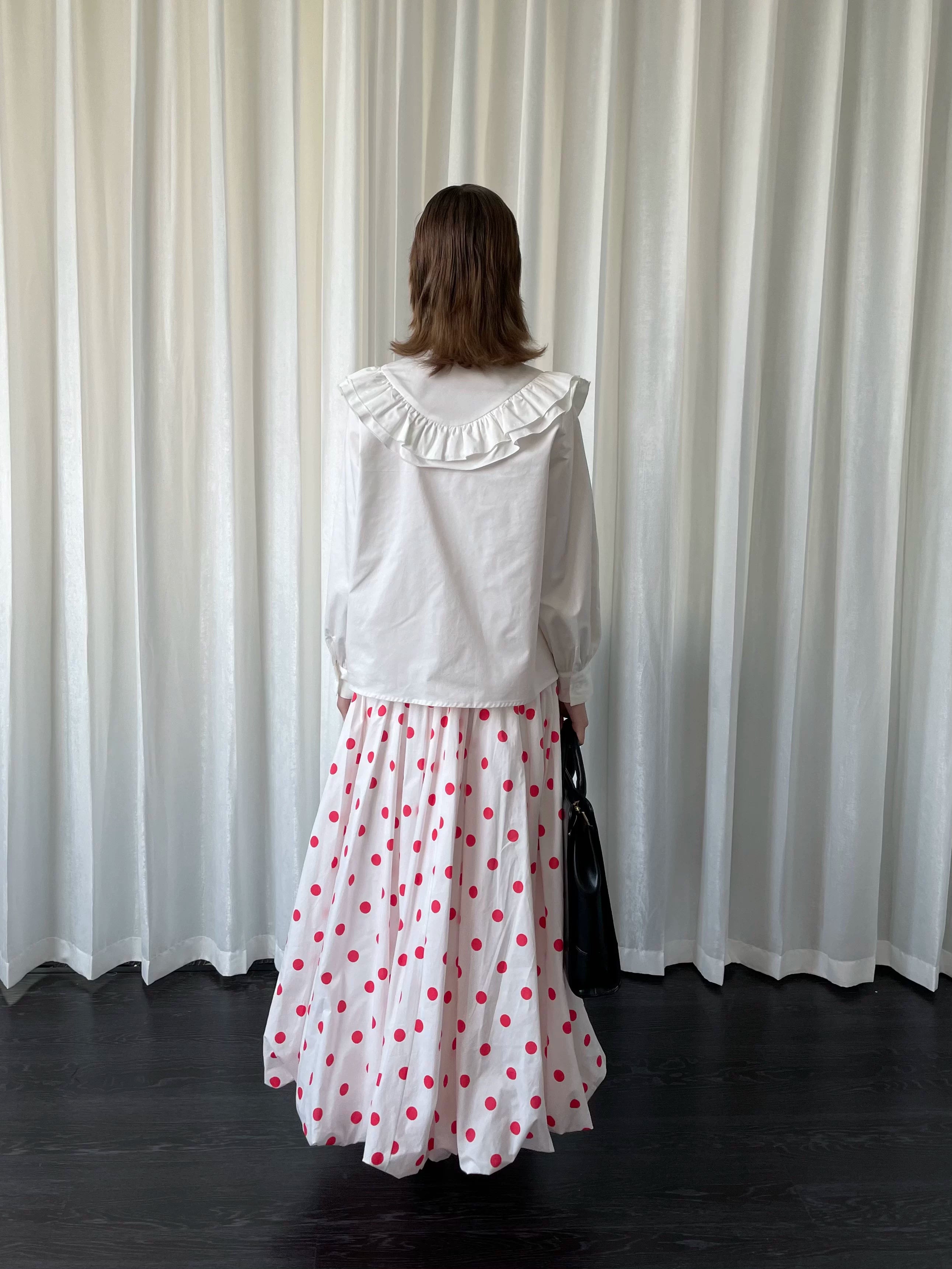 Polka Dot Bubble Skirt