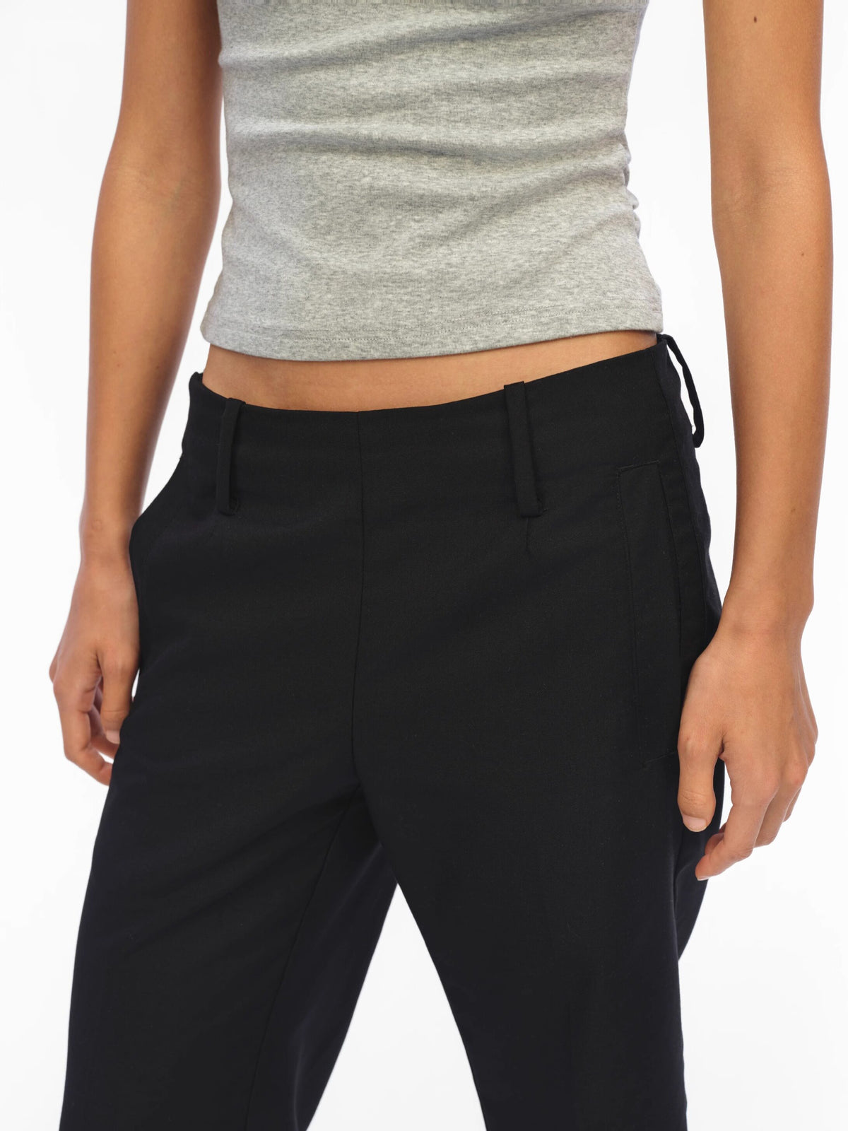 Classic Low-rise Bootcut Trousers
