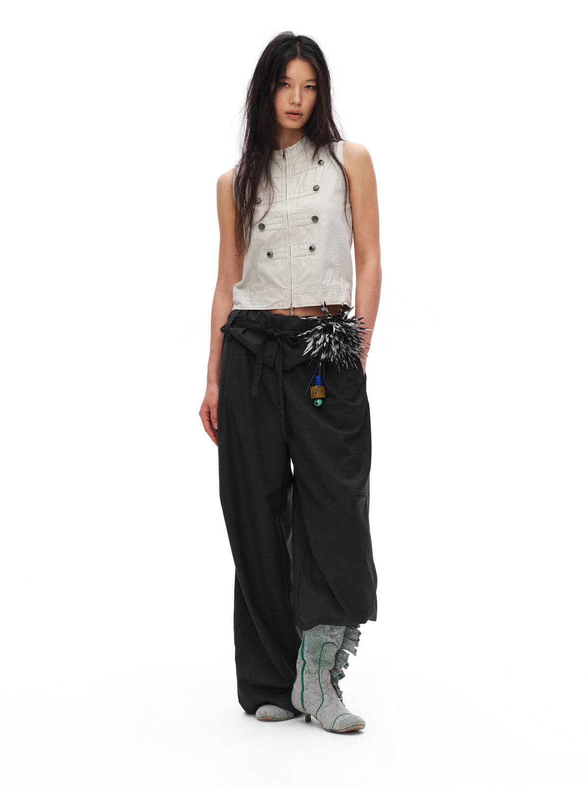 Loose Drapey Samurai Pants