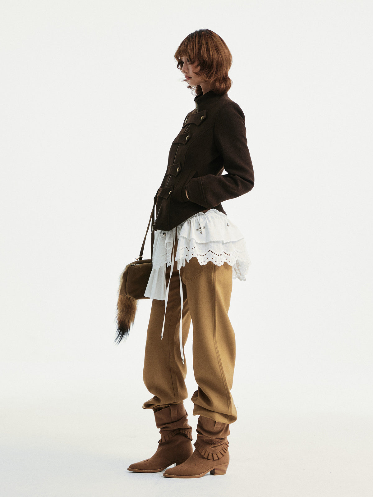 2way flared pants